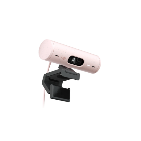 LogitechBrio500FullHD1080pWebcamwithLightCorrection_Auto-FramingRightViewRose-DokkanTech