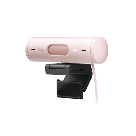 LogitechBrio500FullHD1080pWebcamwithLightCorrection_Auto-FramingShutterClosedRose-DokkanTech