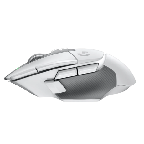 LogitechG502XLIGHTSPEEDWirelessGamingMouseWhiteButtonsSide-DokkanTech
