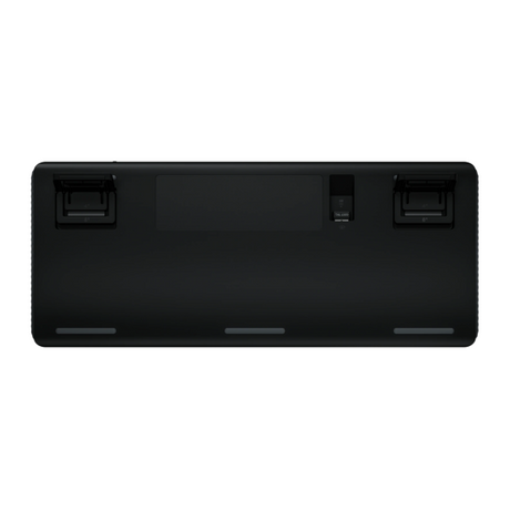 Logitech G517 Lightspeed TKLWireless
The back view of a black keyboard showing the spacebar, side buttons, and a USB-C port on a solid white background.