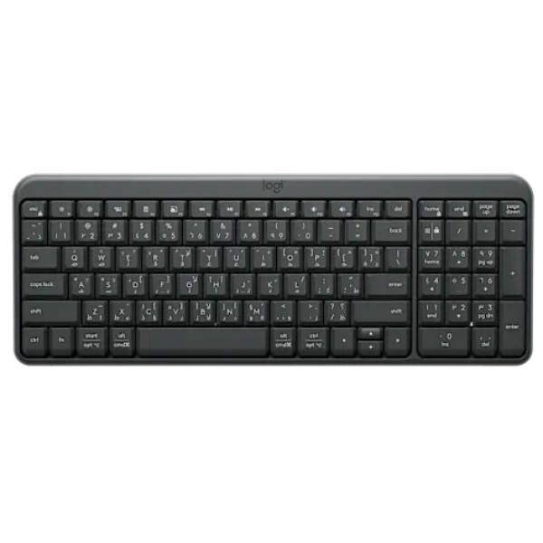 LogitechK250ArabicBluetoothWirelessKeyboardBlack_3-dokantech#