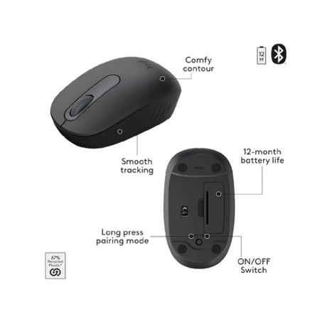 Logitech MK250 Bluetooth Wireless Mouse and Keyboard-ARA Combo- Black-dokantech#