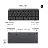 Logitech MK250 Bluetooth Wireless Mouse and Keyboard-ARA Combo- Black-dokantech#