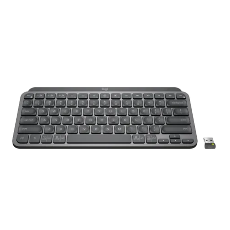 Logitech MX Keys Mini For Business Wireless Illuminated Keyboard English Only - Graphite-dokantech#