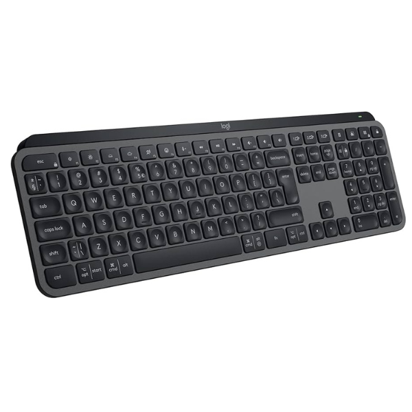 英字配列MX KEYS Logitech MX Keys S Wireless Keyboard, - Graphite (English layout)