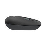 Logitech POP Icon Wireless Keyboard ENOnly and Mouse Combo
Black computer mouse with a visible brand logo on a white background