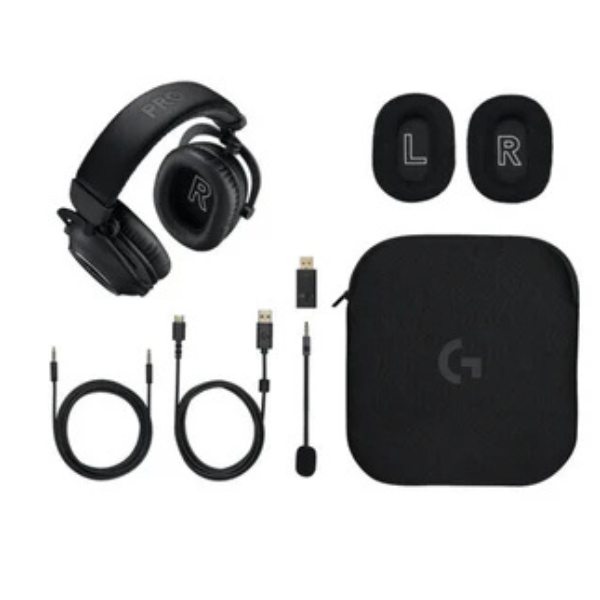 LogitechPROX2LIGHTSPEEDPro-GradeSoundWirelessGamingHeadset-Black-dokantech#