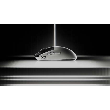 Logitech PRO X2 SUPERSTRIKE - underside HERO sensor and switches