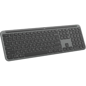 Logitech Signature Slim K950 wireless keyboard – Arabic – front view black