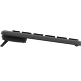 LogitechSignatureSlimKeyboardK950ENOnly-GraphiteSideView-DokkanTech