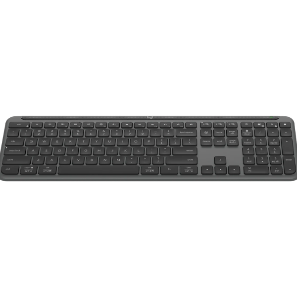 LogitechSignatureSlimKeyboardK950ENOnly-GraphiteTiltView-DokkanTech
