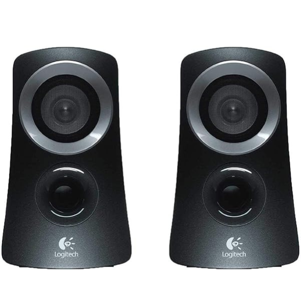 Logitech Z313 SPEAKER SYSTEM WITH SUBWOOFER Rich Balanced Sound - Black - DokanTech #