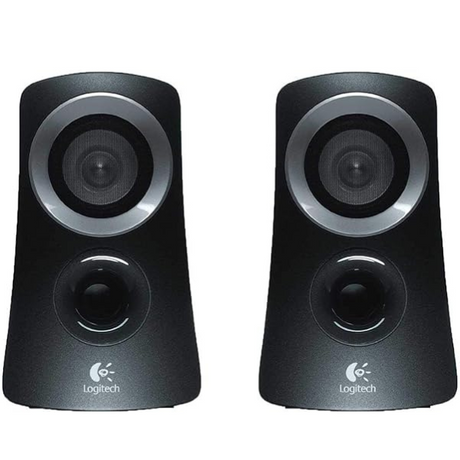 Logitech Z313 SPEAKER SYSTEM WITH SUBWOOFER Rich Balanced Sound - Black - DokanTech #