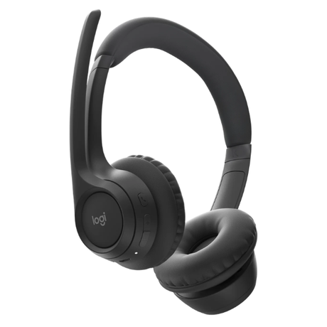 LogitechZone300WirelessBluetoothHeadsetWithNoise-CancellingMicrophone-BlackFull -DokkanTech