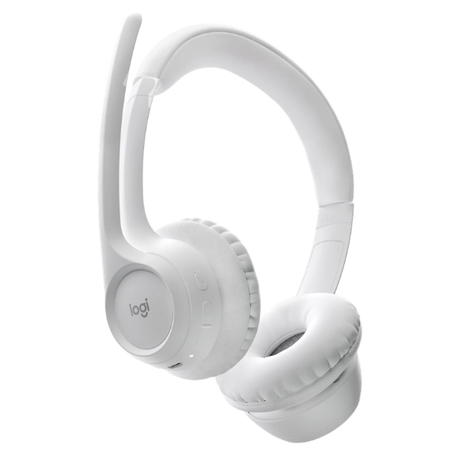 LogitechZone300WirelessBluetoothHeadsetWithNoise-CancellingMicrophone-WhiteFull- DokkanTech