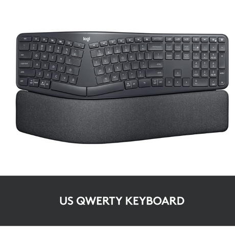 Logitech ERGO K860 keyboard – curved split design