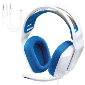 Logitech G335 on-ear volume control wheel