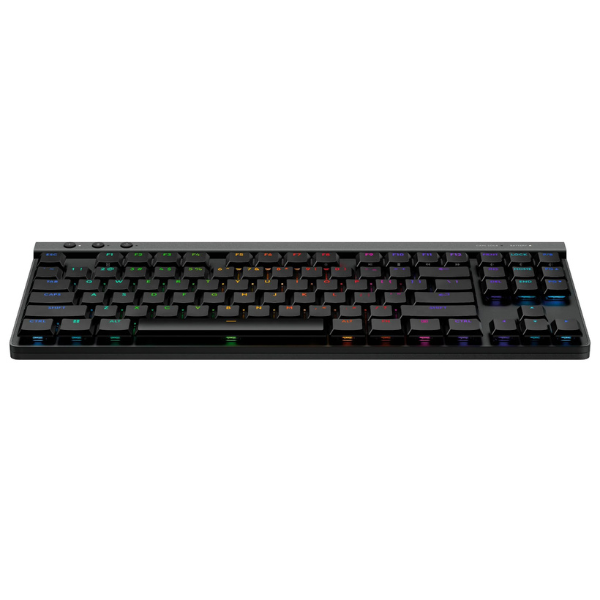 لوحة مفاتيح الألعاب اللاسلكية Logitech G515 LIGHTSPEED TKL - فائقة النحافة، أداء احترافي باللونين الأبيض والأسود 
