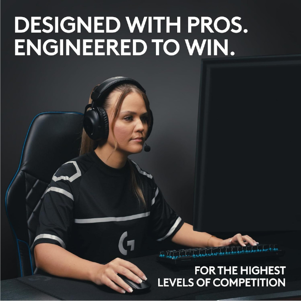 Logitech PRO X TKL LIGHTSPEED Wireless Gaming Keyboard GX Brown Switches – White- DokanTech #