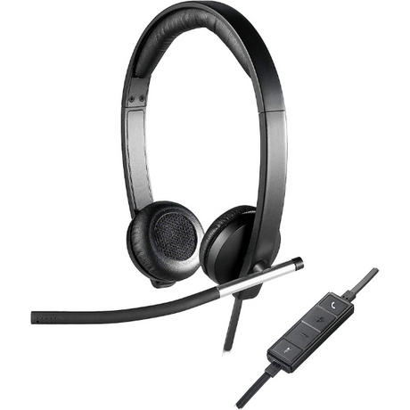 Logitech H650e USB headset – noise-cancelling microphone