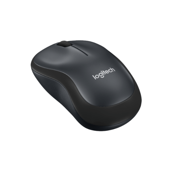 Logitech M221 Wireless Mouse with Silent Clicks - Charcoal Black - Dokkan tech
