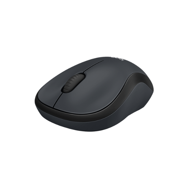 Logitech M221 Wireless Mouse with Silent Clicks - Charcoal Black - Dokkan tech