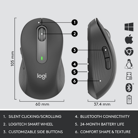 Logitech MK650   Combo for Business, Wireless Mouse & Keyboard ARA - DokanTech #