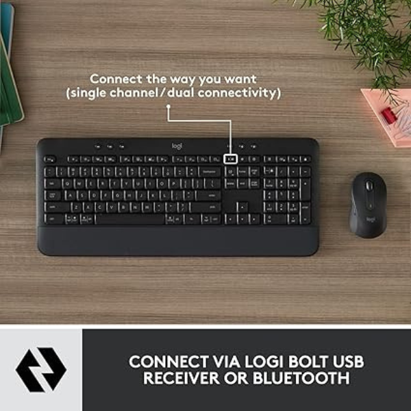 Logitech MK650   Combo for Business, Wireless Mouse & Keyboard ARA - DokanTech #