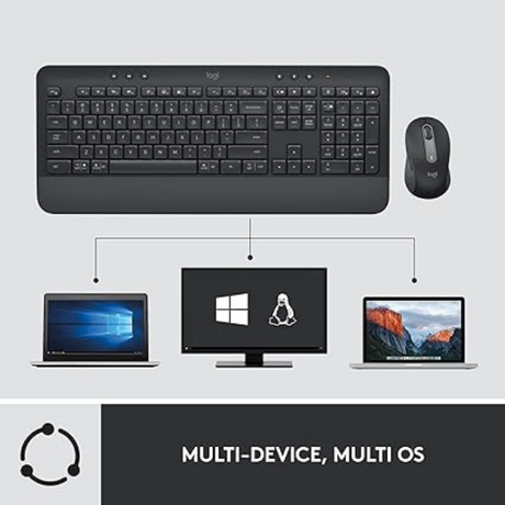Logitech MK650   Combo for Business, Wireless Mouse & Keyboard ARA - DokanTech #