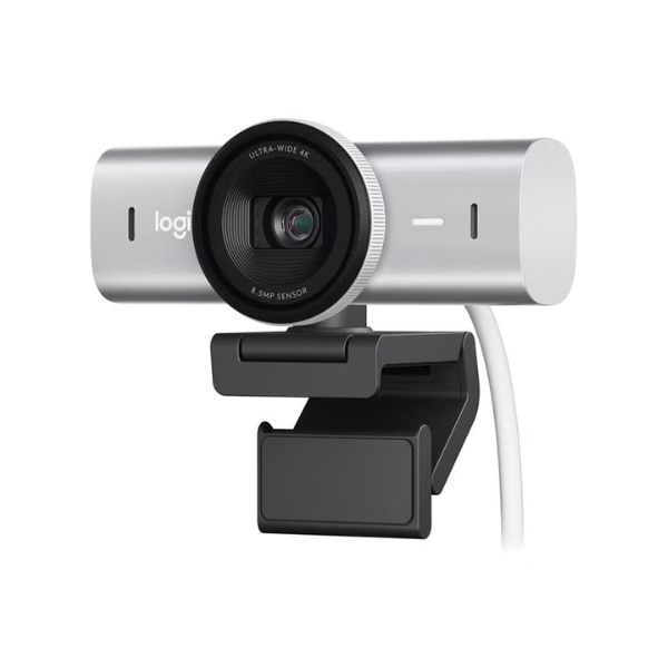 Logitech MX Brio 4K Webcam - Pale Gray - Dokkantech