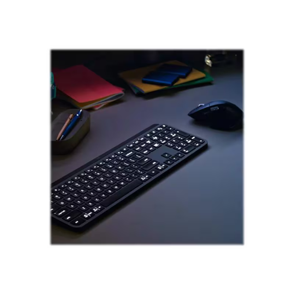 Logitech MX Keys Combo for Business | Gen 2, MX Keys MX Master 3s Palm Rest Logi Bolt Quiet Clicks - DokanTech #