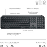 Logitech MX Keys S Wireless Keyboard, - Graphite ARA - DokanTech #