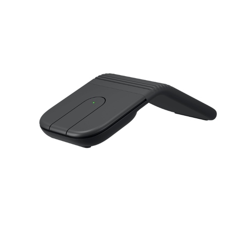 Logitech Mobi Fold Graphite – open angled view-DokkanTech 