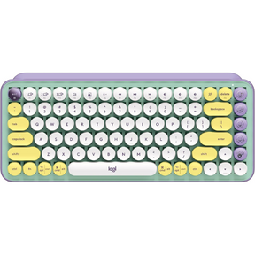 Logitech POP Keys wireless mechanical emoji keyboard – front view