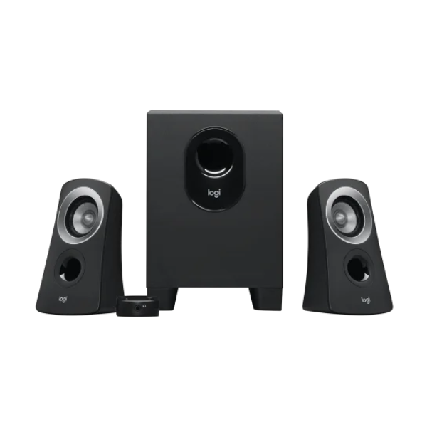 Logitech Z313 SPEAKER SYSTEM WITH SUBWOOFER Rich Balanced Sound - Black - DokanTech #