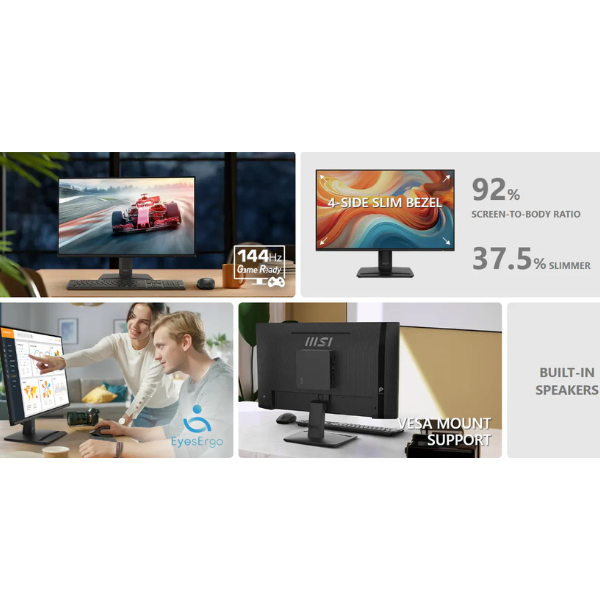MSIPROMP242E14A24InchIPSFHD144Hz1msMonitor-Black_1-Features 2 -DokkanTech 