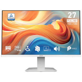 MSI_PRO_MP273W_E14A_27_Inch_IPS_FHD_Monitor_144Hz_-_White-View -DokkanTech