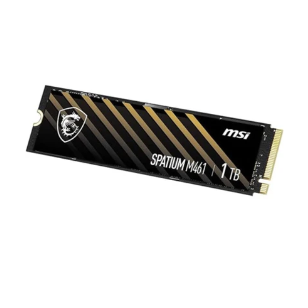  SSD الداخلي MSI Spatium M461 بسعة 1 تيرابايت، PCIe 4.0 NVMe M.2