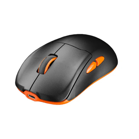 MeetionAirGW39PAW3395WirelessGamingMousewithMagneticChargingDock-BlackOrange -Dokkantech#