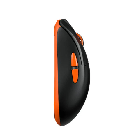 MeetionAirGW39PAW3395WirelessGamingMousewithMagneticChargingDock-BlackOrange -Dokkantech#