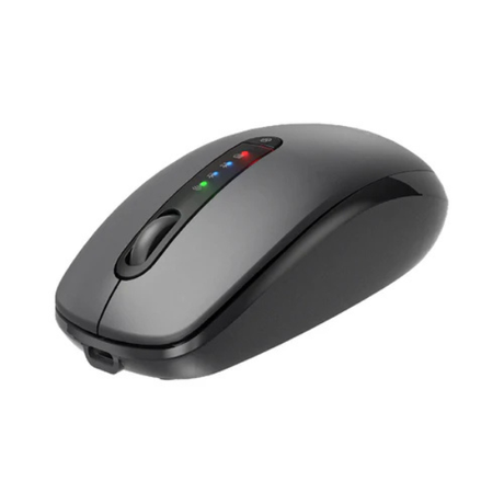 MeetionBTM100RWirelessSilentRechargeableMouse-SteelGray - dokaantech#