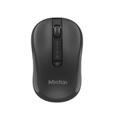 Meetion BTM185 Wireless 2.4G&Blueetooth Silent Mouse - Black