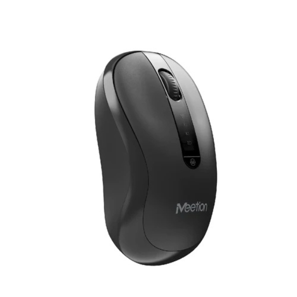 Meetion BTM185 Wireless 2.4G&Blueetooth Silent Mouse - Black