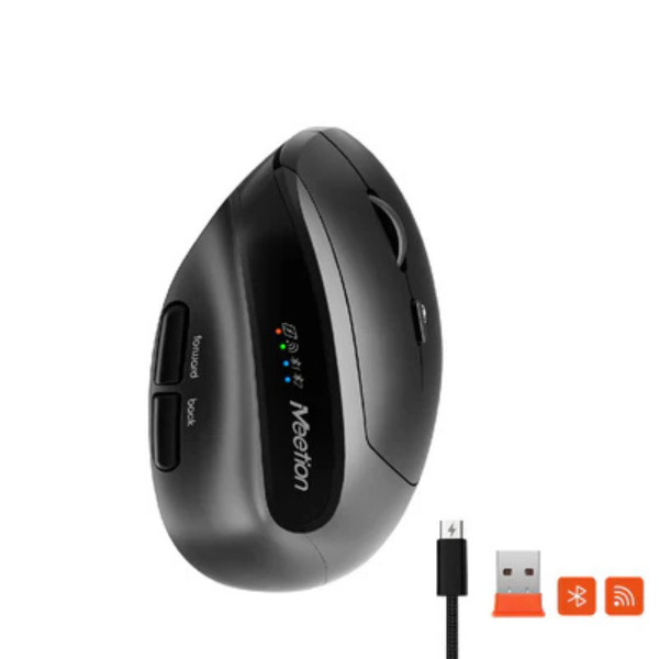 MeetionDirectorB2WirelessDual-modeErgonomicComboAraEn-Black - DokkanTech#