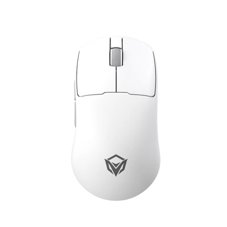 MeetionGW40AirSeriesNext-GenLightweightDual-ModeWirelessErgonomicGamingMouse-WhiteGray - Dokkantech#
