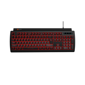 Meetion K9000 wired gaming keyboard backlit anti-ghosting – front view black