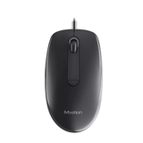 Meetion M100 Silent Optical Wired Mouse Ergonomic Design Gray-dokantech#