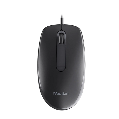 Meetion M100 Silent Optical Wired Mouse Ergonomic Design Gray-dokantech#