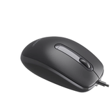 Meetion M100 Silent Optical Wired Mouse Ergonomic Design Gray-dokantech#