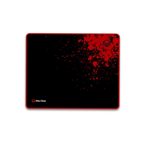 Meetion P110 non-slip rubber gaming mouse pad large – front view black